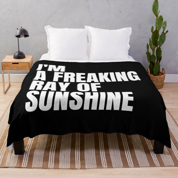 Item preview, I'm A Freaking Ray Of Sunshine Sarcastic Funny Slogan designed and sold by Dondonmart.