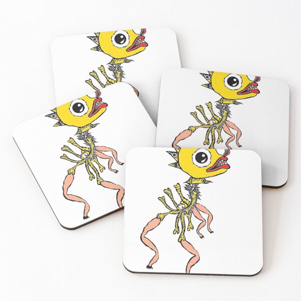 Item preview, Bizarre Yellow One Eyed Monster designed and sold by Eat-Apples.