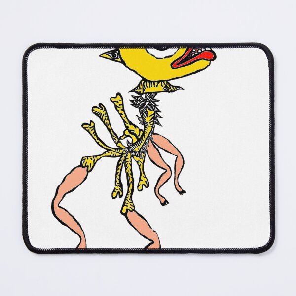 Item preview, Bizarre Yellow One Eyed Monster designed and sold by Eat-Apples.
