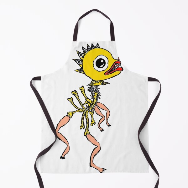 Item preview, Bizarre Yellow One Eyed Monster designed and sold by Eat-Apples.