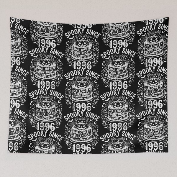 Item preview, Spooky Since 1996 Halloween Birthday - Pumpkin Cake Gothic Design designed and sold by Lozarux.