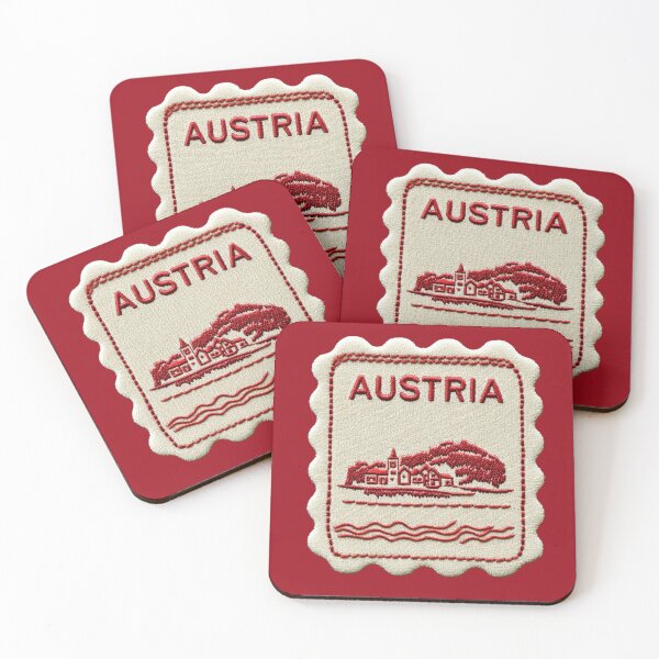 Item preview, Austria Travel Patch Alpine Village Embroidered designed and sold by tiigerdad.