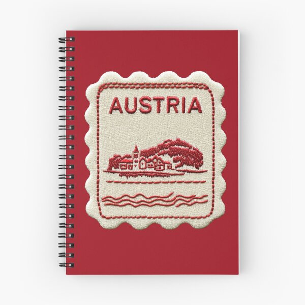 Item preview, Austria Travel Patch Alpine Village Embroidered designed and sold by tiigerdad.