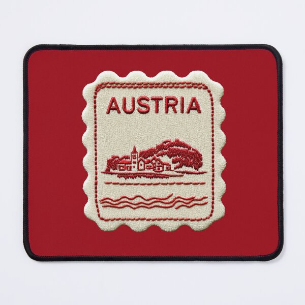 Item preview, Austria Travel Patch Alpine Village Embroidered designed and sold by tiigerdad.