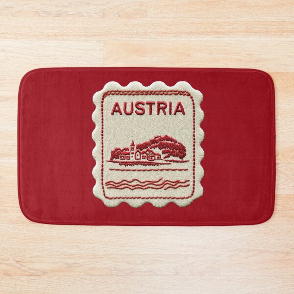 Item preview, Austria Travel Patch Alpine Village Embroidered designed and sold by tiigerdad.