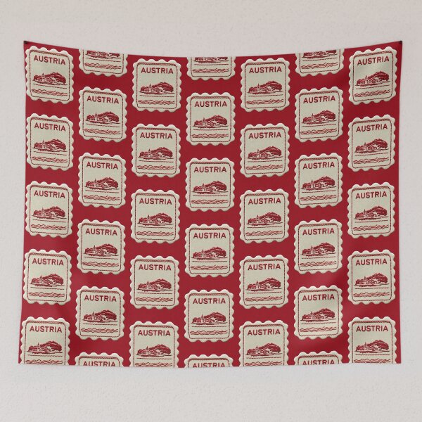 Item preview, Austria Travel Patch Alpine Village Embroidered designed and sold by tiigerdad.
