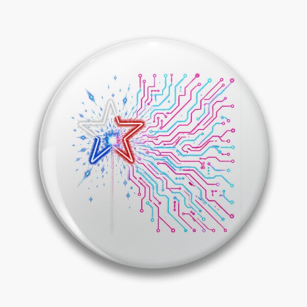 Item preview, Electronic Independence Day Sparkler Futuristic Circuit Board designed and sold by chattsuede.