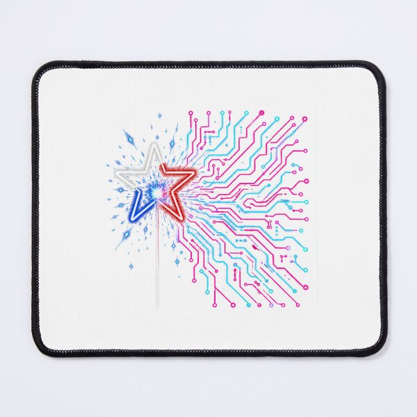Item preview, Electronic Independence Day Sparkler Futuristic Circuit Board designed and sold by chattsuede.