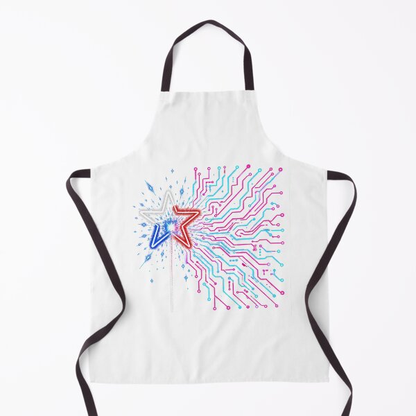 Item preview, Electronic Independence Day Sparkler Futuristic Circuit Board designed and sold by chattsuede.