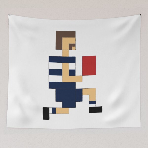 Item preview, Square Geelong Football Footballer designed and sold by famousflies313.
