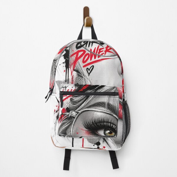 Item preview, Anti-Design Girl Power – Rebel Woman Streetwear Graphic | Alternative Fashion, Feminist Art & Grunge Portrait designed and sold by zdzdesigner.