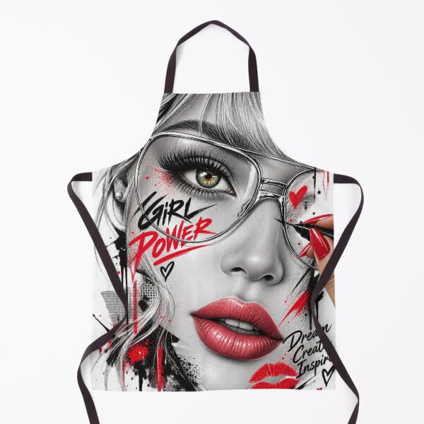 Item preview, Anti-Design Girl Power – Rebel Woman Streetwear Graphic | Alternative Fashion, Feminist Art & Grunge Portrait designed and sold by zdzdesigner.