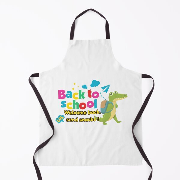 Item preview, Back to School Send Snacks Cute Crocodile designed and sold by bloombyomnia.