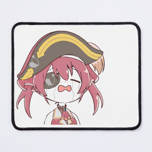 Item preview, Chibi Houshou Marine Crying Pirate Queen Hololive Inspired Cute Artwork designed and sold by GeekMix.