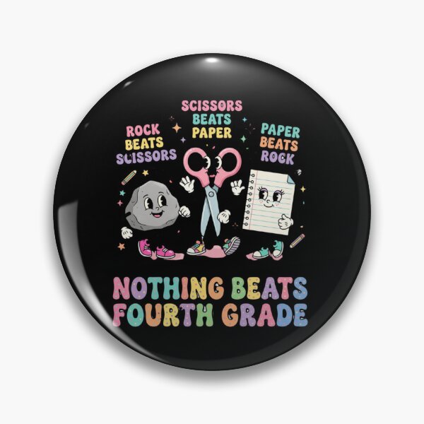 Item preview, Nothing Beats Fourth Grade Back to School Funny Teacher Students designed and sold by viectory.