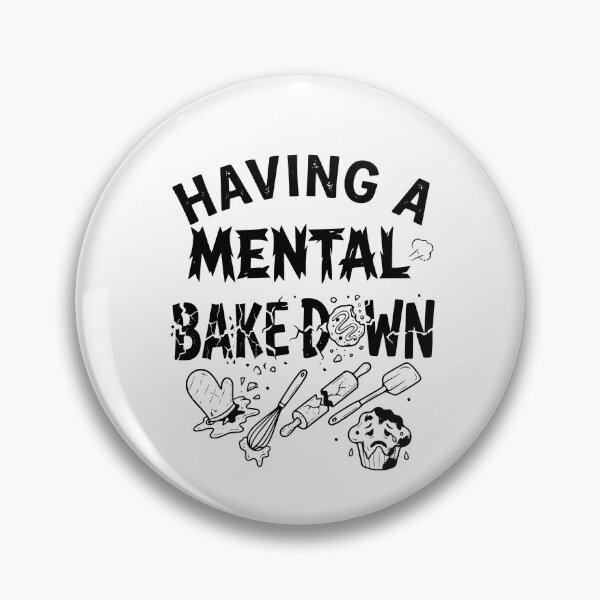 Item preview, Mental Bake Down - Funny Baker Baking Chaos Humor Design designed and sold by Lozarux.