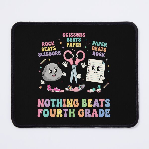 Item preview, Nothing Beats Fourth Grade Back to School Funny Teacher Students designed and sold by viectory.