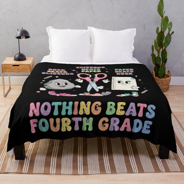 Item preview, Nothing Beats Fourth Grade Back to School Funny Teacher Students designed and sold by viectory.
