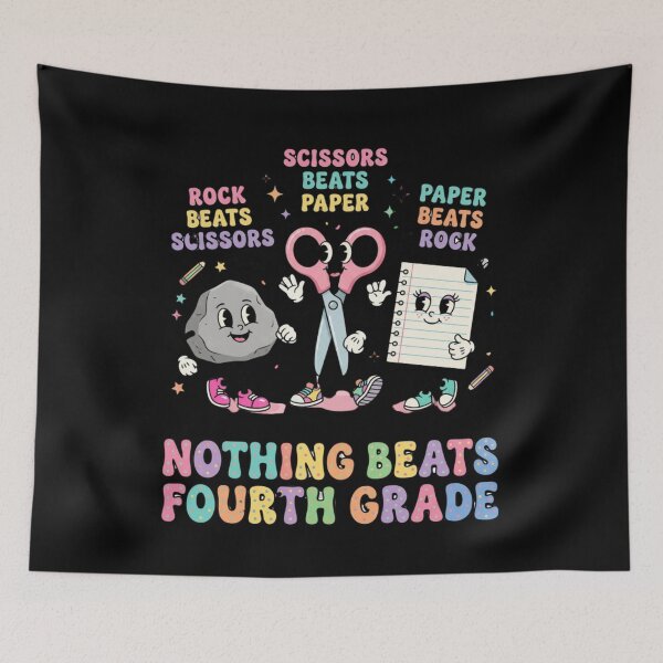 Item preview, Nothing Beats Fourth Grade Back to School Funny Teacher Students designed and sold by viectory.