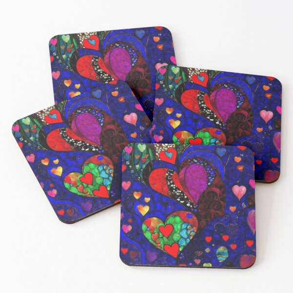 Item preview, Abstract Hearts Art designed and sold by TheDarkWardrobe.