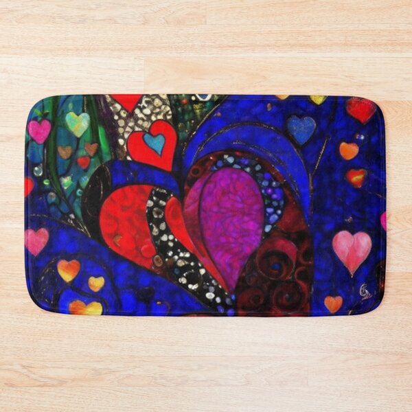 Item preview, Abstract Hearts Art designed and sold by TheDarkWardrobe.