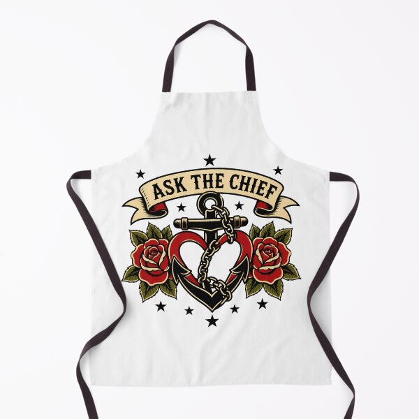 Item preview, Ask The Chief Anchor Tattoo Navy CPO Traditional designed and sold by chattsuede.