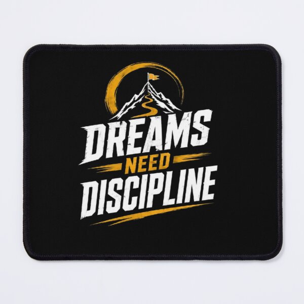 Item preview, Dreams Need Discipline – Mountain Growth Mindset designed and sold by v6ziix.