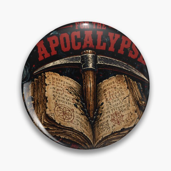 Item preview, Required Reading Apocalypse Grimoire Art designed and sold by Retro Rascals Co..