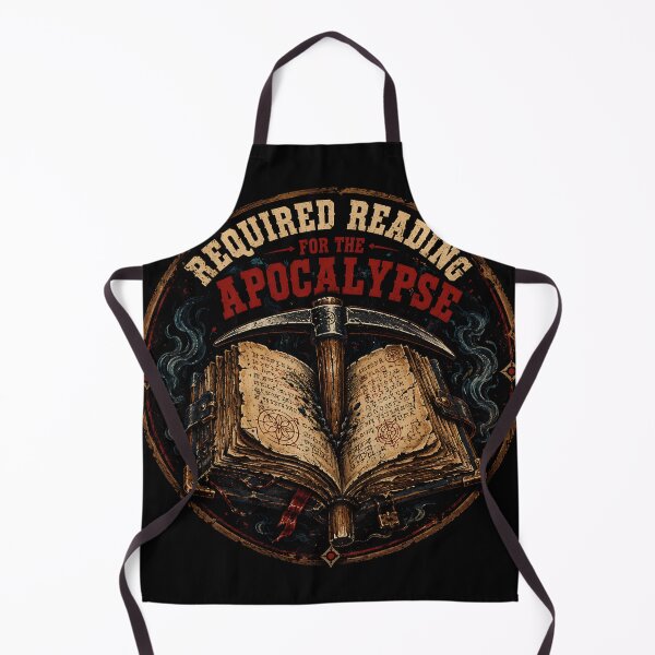 Item preview, Required Reading Apocalypse Grimoire Art designed and sold by Retro Rascals Co..