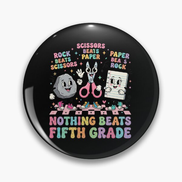 Item preview, Funny Nothing Beats 5th Grade Back to School Teacher Students designed and sold by viectory.
