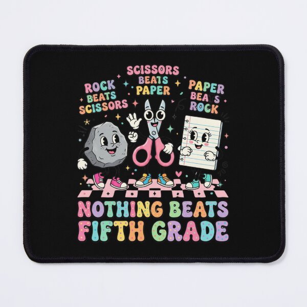Item preview, Funny Nothing Beats 5th Grade Back to School Teacher Students designed and sold by viectory.