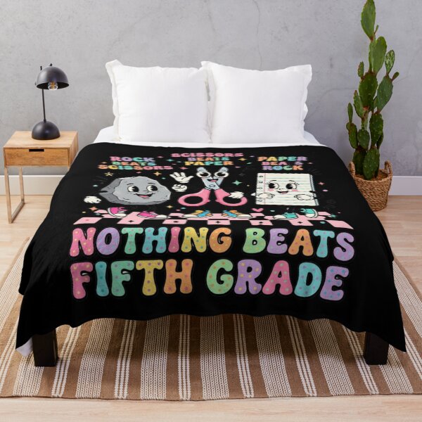 Item preview, Funny Nothing Beats 5th Grade Back to School Teacher Students designed and sold by viectory.