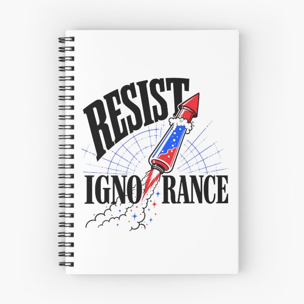 Item preview, Resist Ignorance Science Rocket For Critical Thinkers designed and sold by chattsuede.