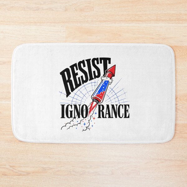 Item preview, Resist Ignorance Science Rocket For Critical Thinkers designed and sold by chattsuede.
