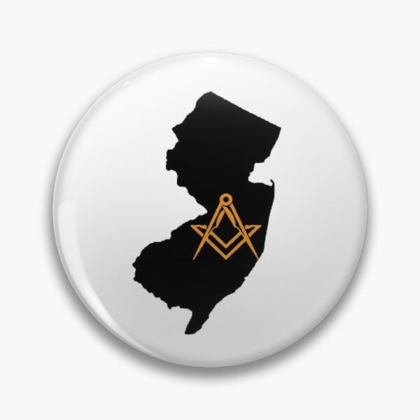 Item preview, New Jersey Freemason designed and sold by SpidersWebArt.
