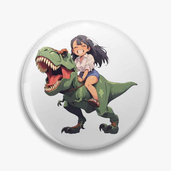 Item preview, Hayase Nagatoro Miss Nagatoro Playful Chibi Dinosaur designed and sold by Dashsopaner.
