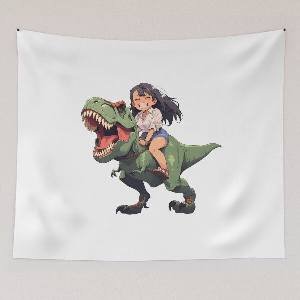 Item preview, Hayase Nagatoro Miss Nagatoro Playful Chibi Dinosaur designed and sold by Dashsopaner.