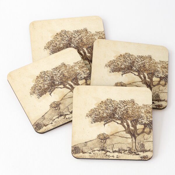 Item preview, Vintage Oak Study designed and sold by Cobalt & Stone Art.