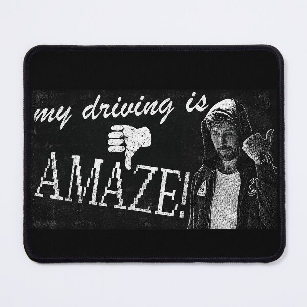 Item preview, My Driving Is AMAZE! - Bumper Sticker - Project Hail Mary designed and sold by hesjustken.