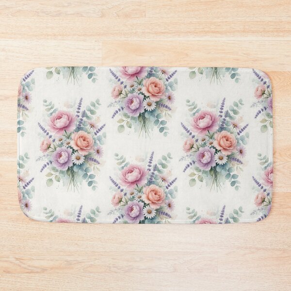 Item preview, Pastel Garden Bouquet – Soft Watercolor Floral Arrangement designed and sold by HappyOops.