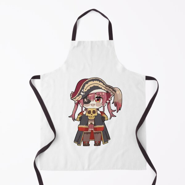 Item preview, Smol Marine and the Golden Skull Pirate Treasure Hololive Inspired Artwork designed and sold by GeekMix.