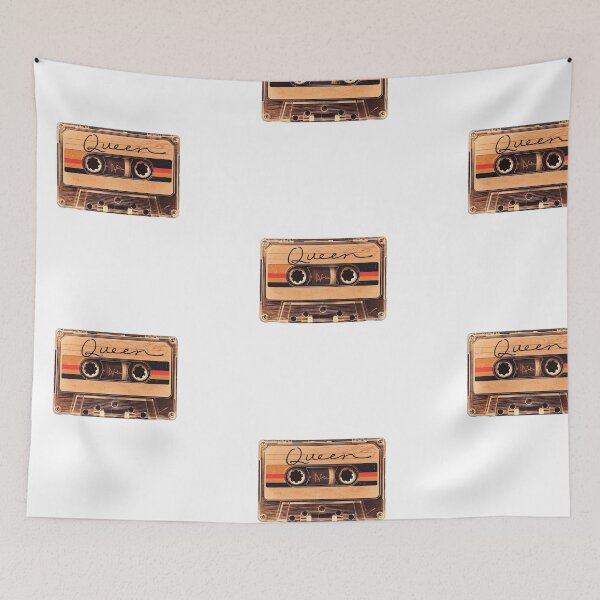 Item preview, Queen Cassette Tape Retro Vintage | Classic Rock Music Aesthetic designed and sold by martirush.