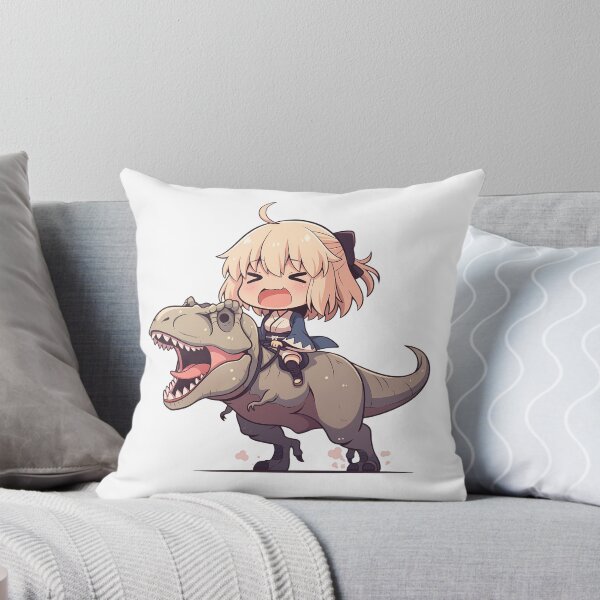 Item preview, Okita Souji Fate Grand Order Dinosaur Chibi Quest designed and sold by Dashsopaner.