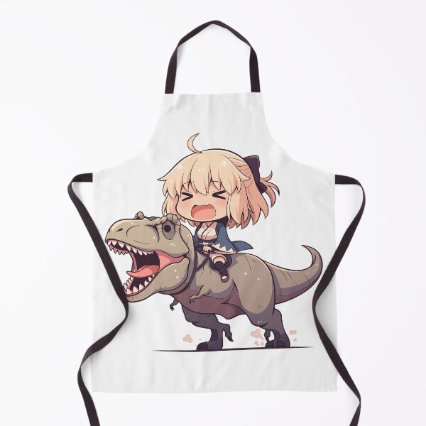 Item preview, Okita Souji Fate Grand Order Dinosaur Chibi Quest designed and sold by Dashsopaner.
