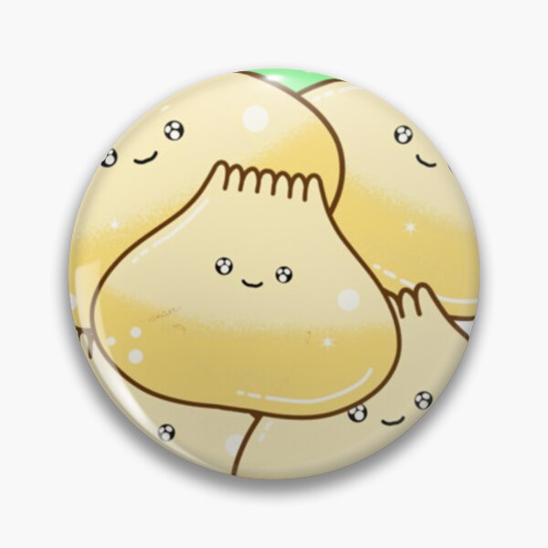 Item preview, Cute kawaii steamed dumplings  designed and sold by aubriecodie.