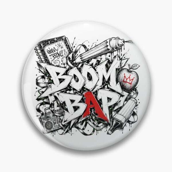 Item preview, Boom Bap 90s Graffiti Hip Hop Streetwear designed and sold by chattsuede.