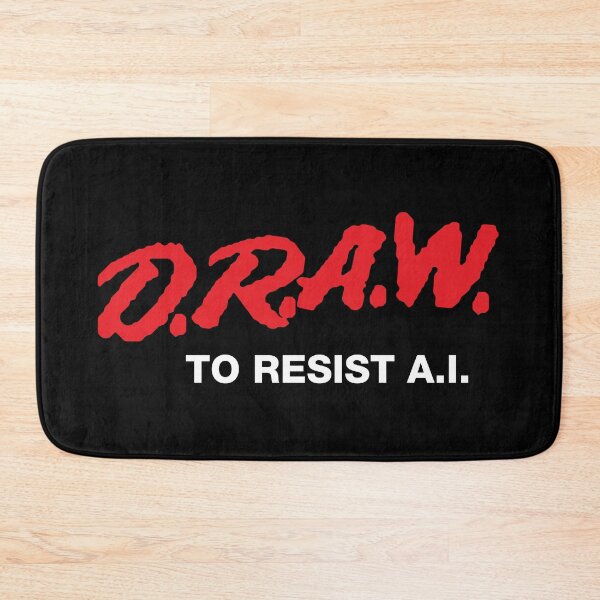 Item preview, draw to resist ai (anti ai) designed and sold by remerasnerdas.