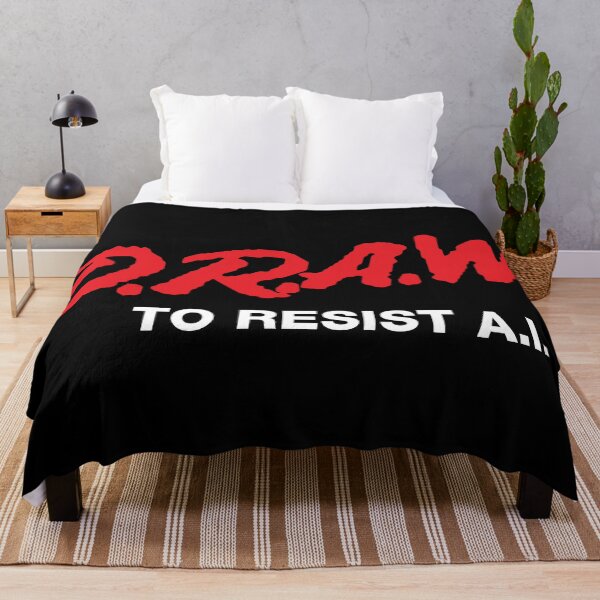 Item preview, draw to resist ai (anti ai) designed and sold by remerasnerdas.