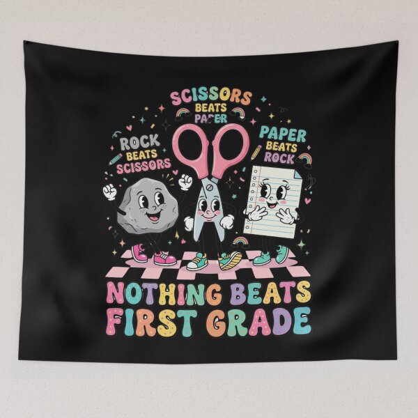 Item preview, Nothing Beats 1st Grade Funny Back to School Teachers Students designed and sold by viectory.