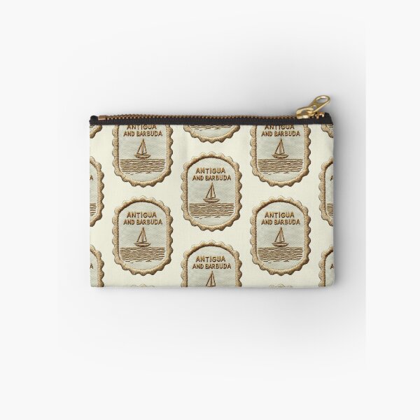 Item preview, Antigua and Barbuda Vintage Travel Patch Sailboat designed and sold by tiigerdad.